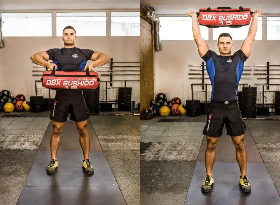 sandbag bushido - materiał