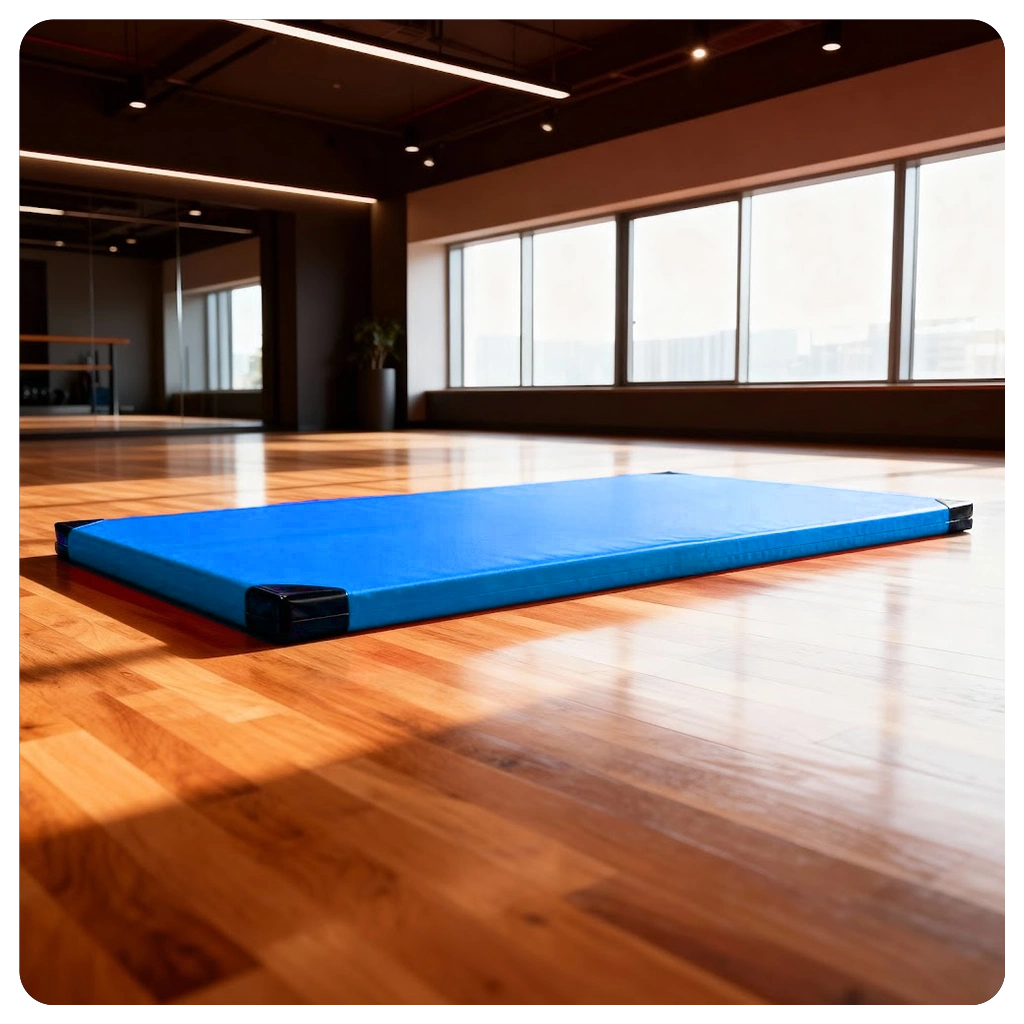 weiche Gymnastikmatte