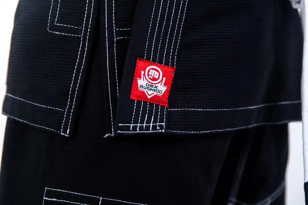 kimono do bjj czarne