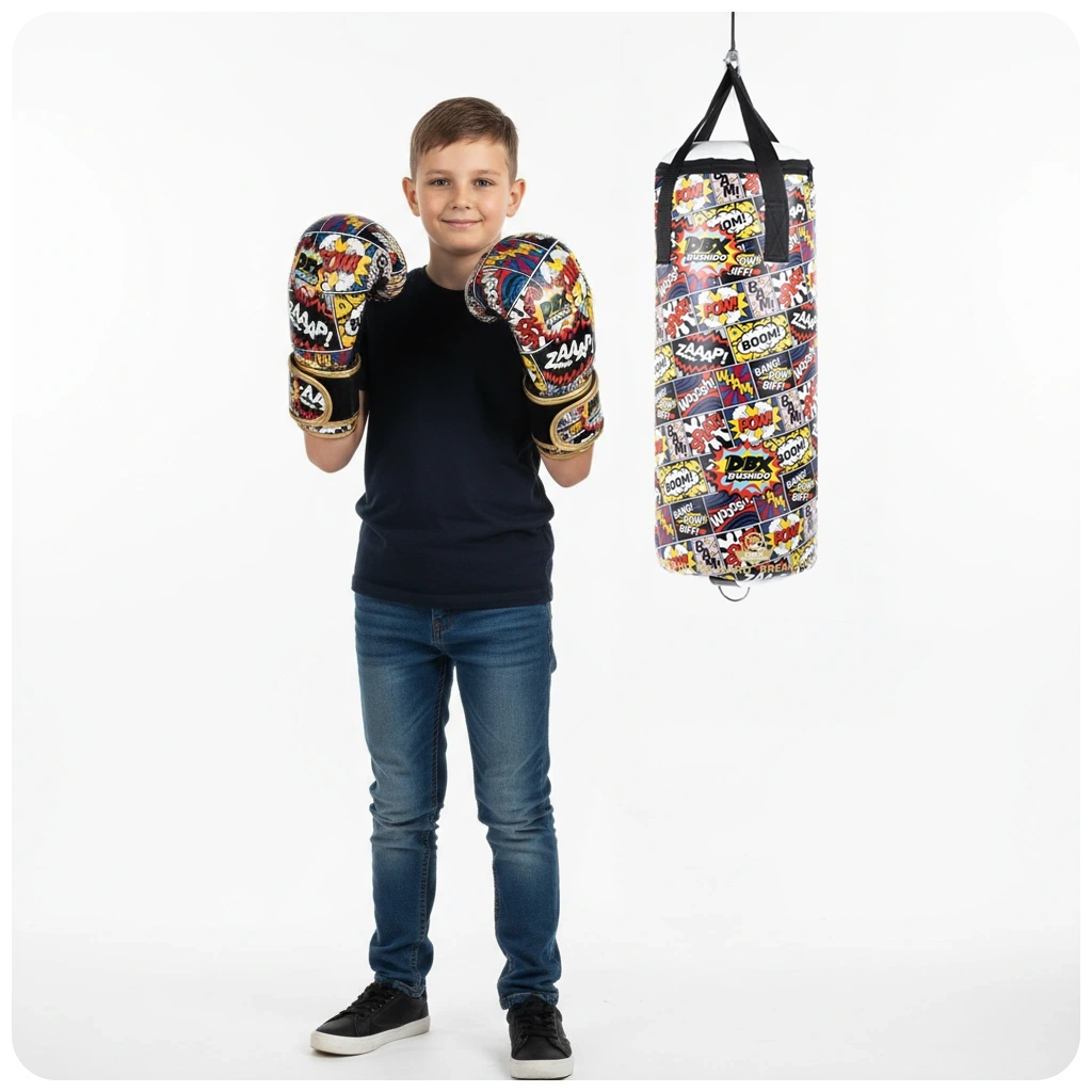 Boxsack für Kinder 70x25cm dbx bushido