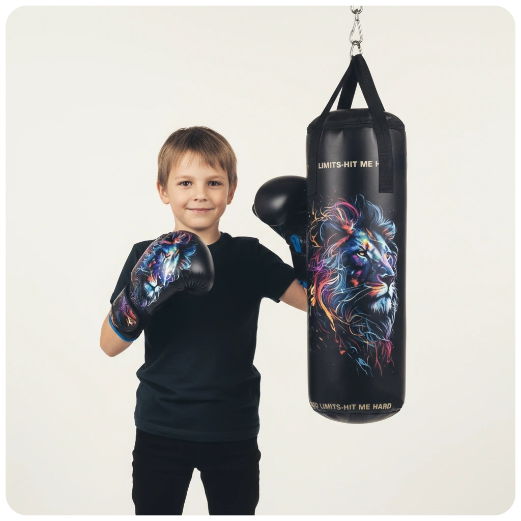 Boxsack für Kinder 70x25cm dbx bushido