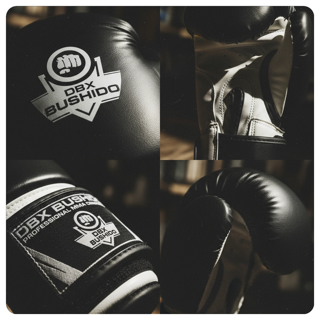 PROFESSIONELLE BOXHANDSCHUHE CLASSIC WHITE DBX BUSHIDO