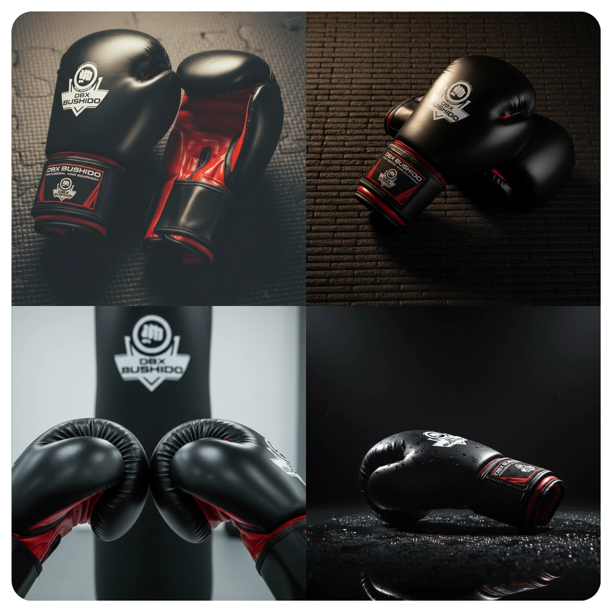 Boxhandschuhe Classic Red DBX Bushido