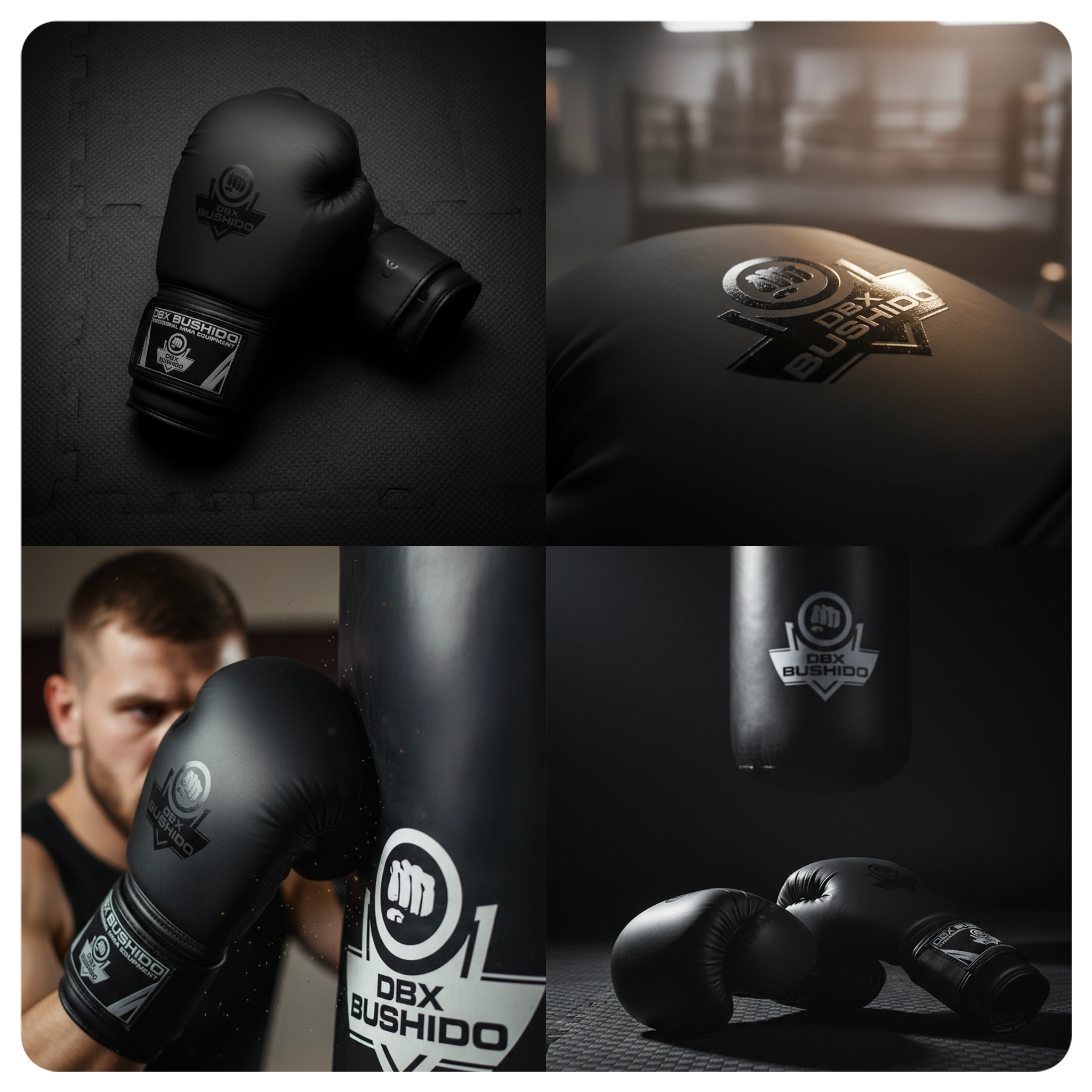 Black Master Boxhandschuhe