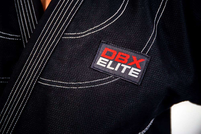Kimono / GI für BJJ Training - Schwarz DBX ELITE A0 + PAS A0