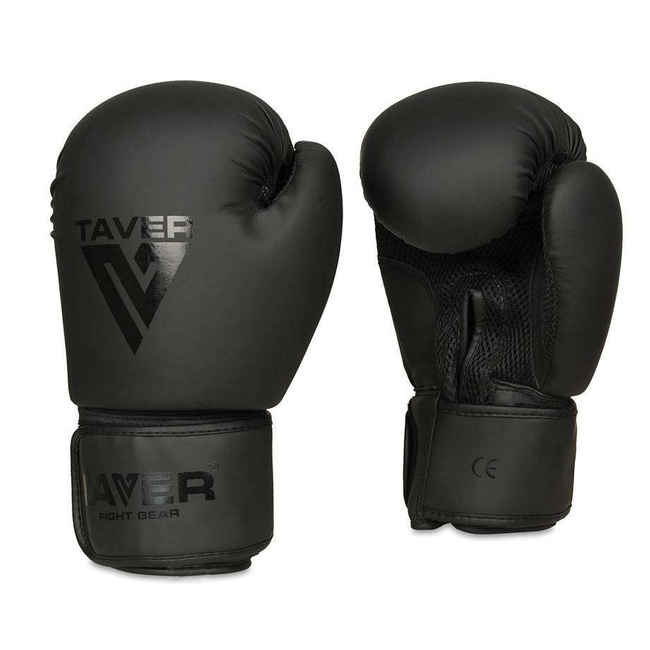 Boxhandschuhe 16oz - TAVER Schwarz - Origin Serie
