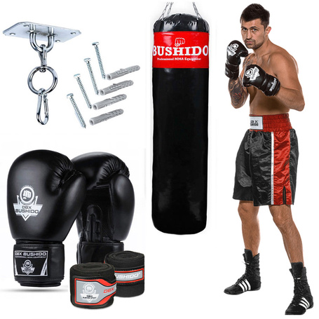 130 cm / 30 kg - Home Pro 130 Boxset - Boxsack + Handschuhe
