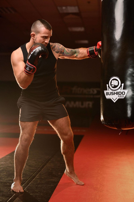 160 cm / UNGEFÜLLTER - BUSHIDO TRAININGSACK 160 40 für Boxen