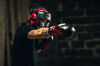 Boxhelm mit Polycarbonatmaske M - Hannibal