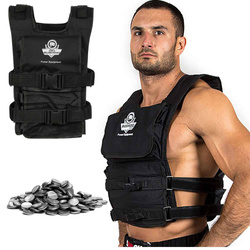 30 kg (12 x 2,5 kg) Trainingsgewichtsweste