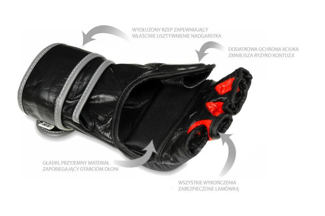 MMA Handschuhe XL - Ninja - Legacy Serie
