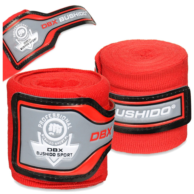 ELASTISCHE BOXBANDAGEN, WRAPS 4M ROT