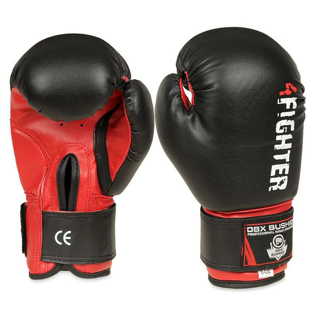 6oz Boxhandschuhe für Kinder - 4Fighter Red
