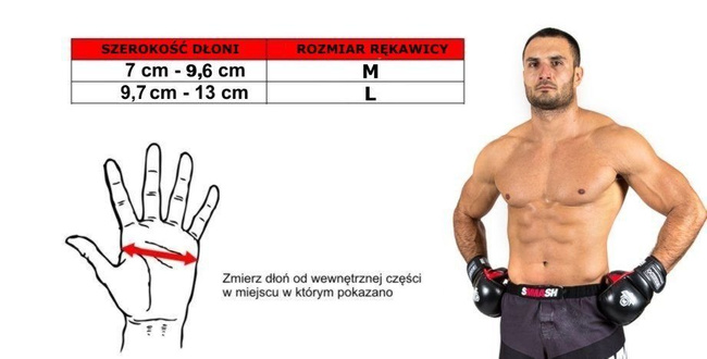 MMA Handschuhe M - Flow - Valor Serie