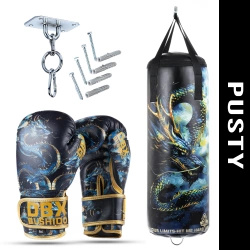 Kinder-Set Dragon LEER Boxsack + Handschuhe – 65 cm
