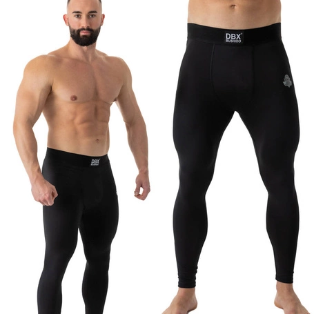 Trainingsleggings lang schwarz - CSL - S