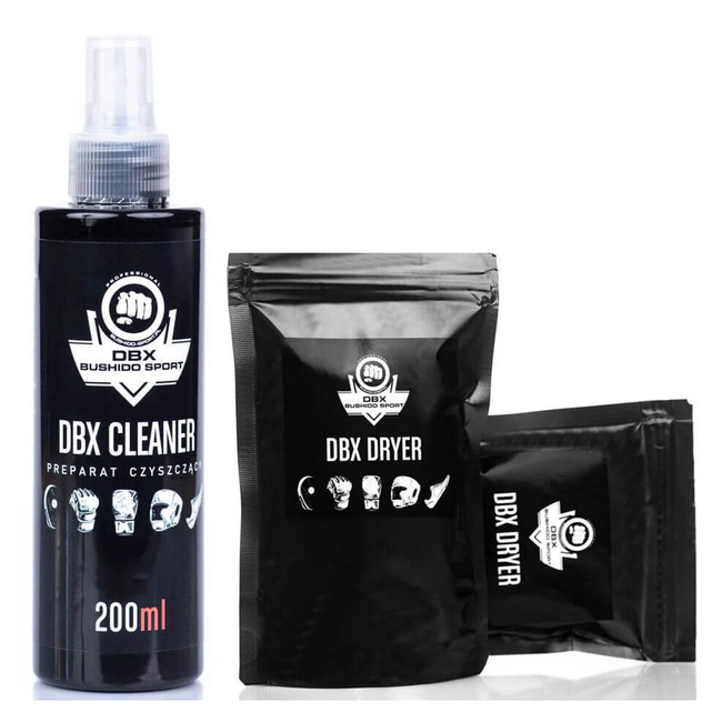 DBX Dryer + Cleaner Set - zum Auffrischen und Reinigen von Sportgeräten