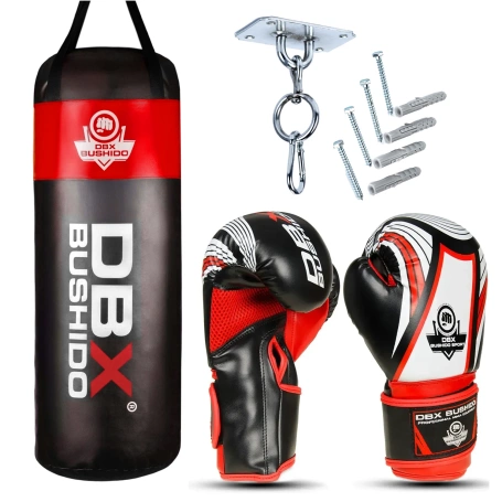 80 cm / 15 kg - DBX Junior Red Boxset für Kinder | DBX Bushido