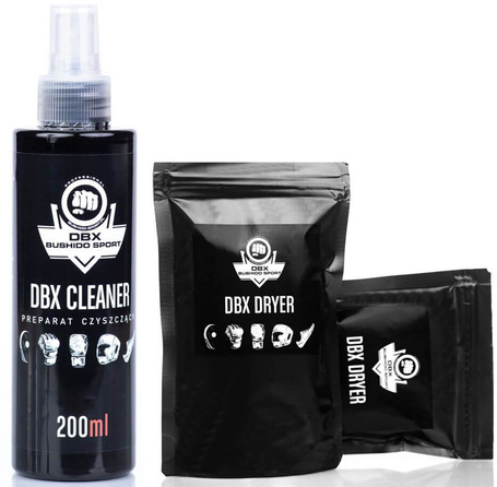 DBX Dryer + Cleaner Set - zum Auffrischen und Reinigen von Sportgeräten
