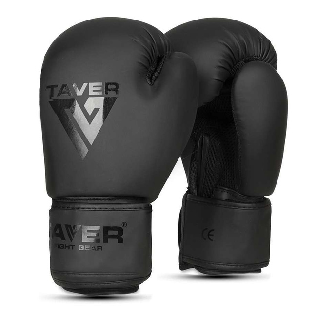 Boxhandschuhe 16oz - TAVER Schwarz - Origin Serie