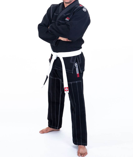 Kimono / GI für BJJ Training - Schwarz DBX ELITE A0 + PAS A0