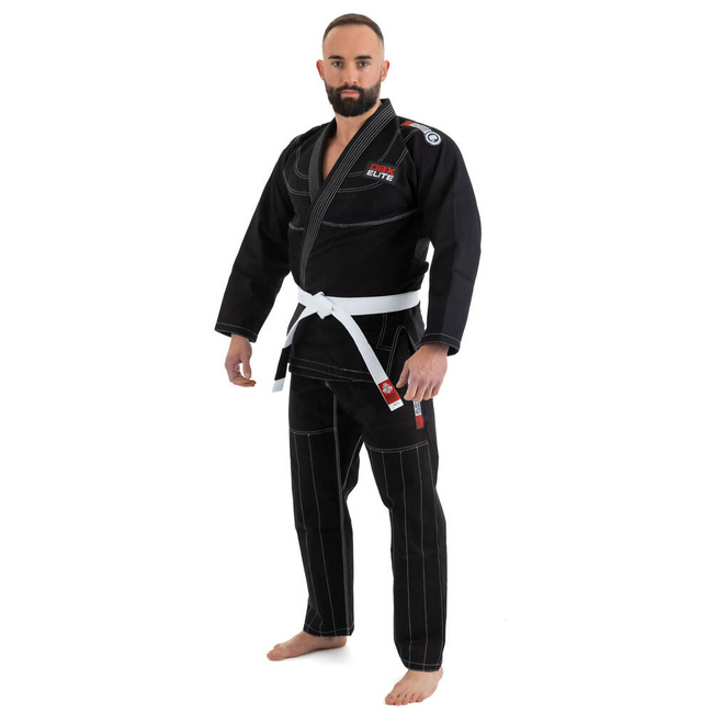 Kimono / GI für BJJ Training - Schwarz DBX ELITE A0 + PAS A0