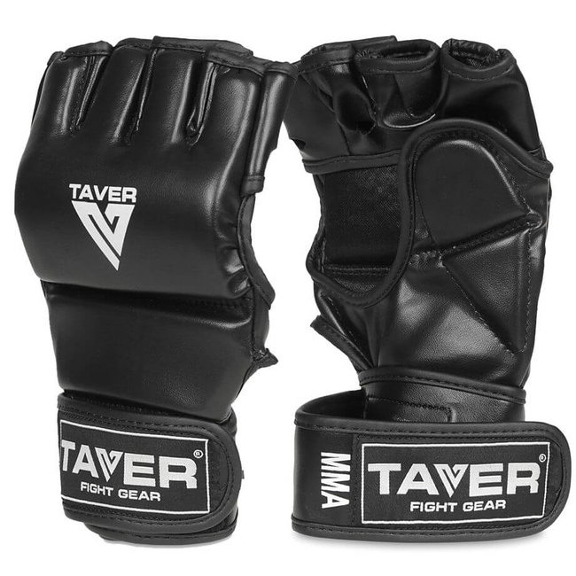 MMA Handschuhe M - Taver Black - Origin Serie