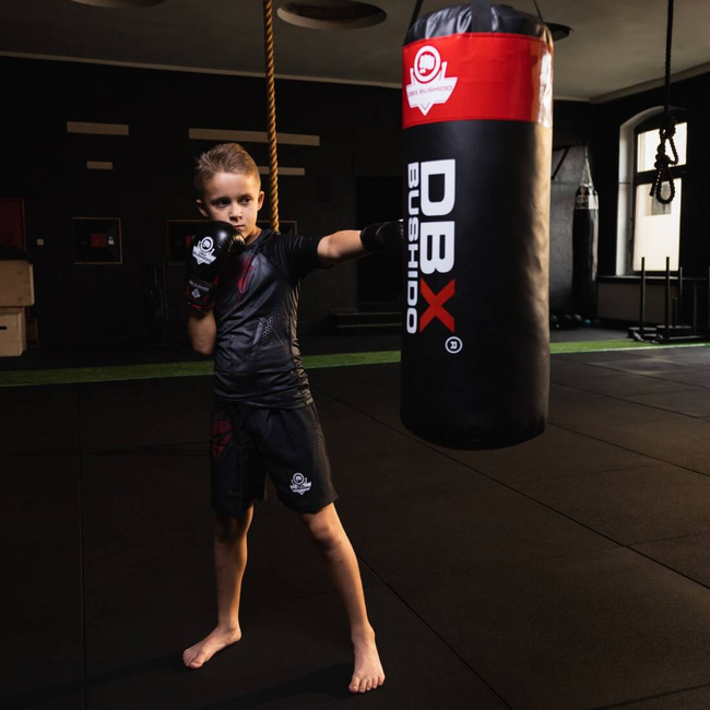 80 cm / 15 kg - Set - Kinder-Boxsack DBX Junior Rot