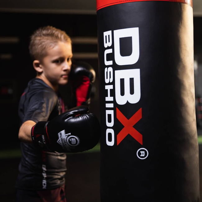80 cm / 15 kg - Set - Kinder-Boxsack DBX Junior Rot
