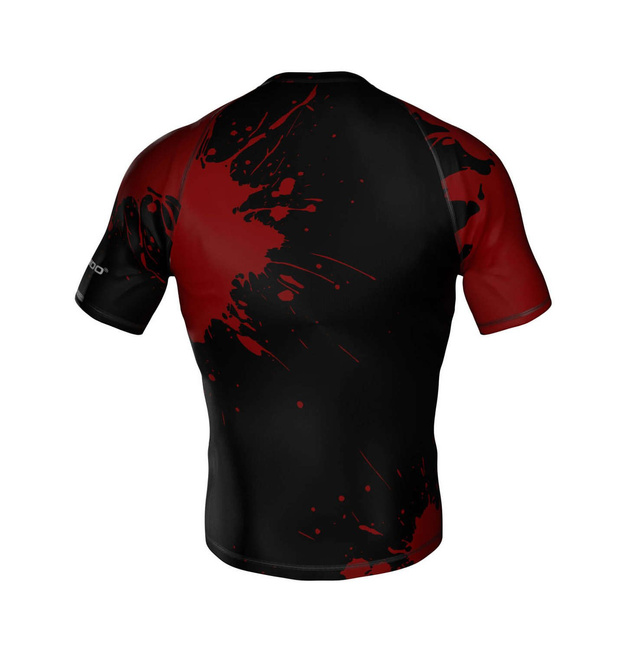 Das "Blood" Kompressions-T-Shirt Rashguard aus Material DBX MORE DRY M