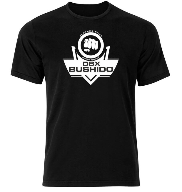CLASSIC BRAND WHITE T-Shirt T-Shirt Baumwolle DBX BUSHIDO KT10-M