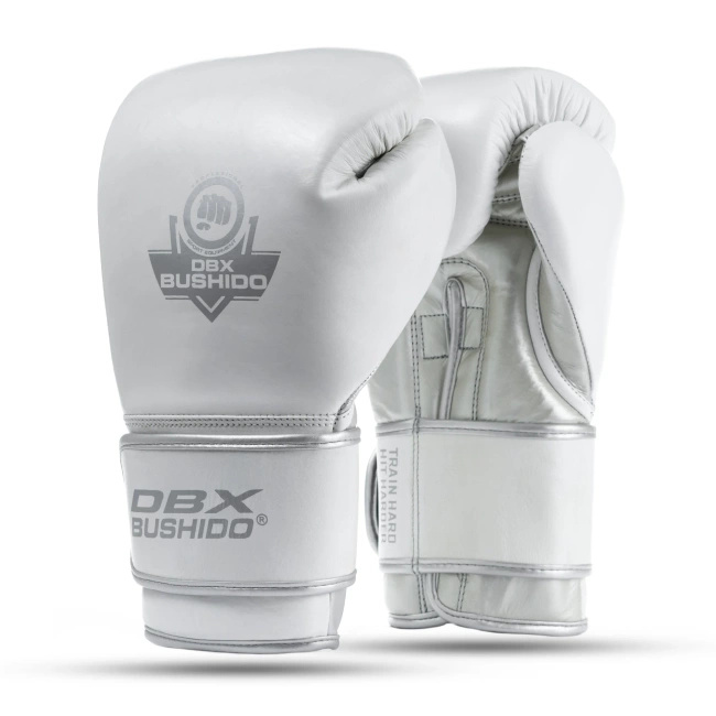 Boxhandschuhe aus echtem Leder PLATINUM | DBX Bushido