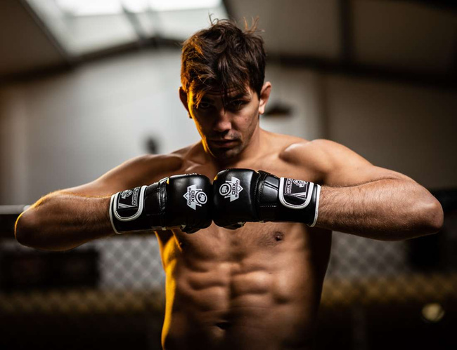 MMA Sparring Handschuhe M - Phantom Weiß - Valor Series