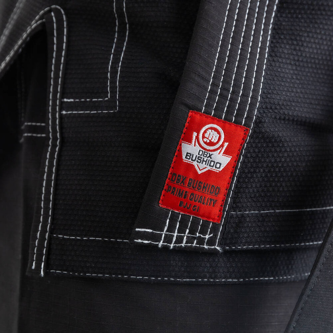 Kimono / GI für BJJ Training - Schwarz DBX ELITE A0 + PAS A0