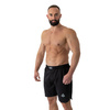 Bushido MMA Shorty Trainingsshorts Schwarz XL