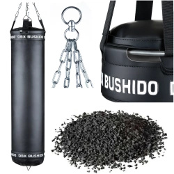 Boxsack PREMIUM – SBRX Black – 130 cm / 55 kg | DBX Bushido