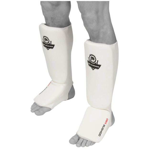Flexible Schienbeinschützer L - Shinrage Weiß