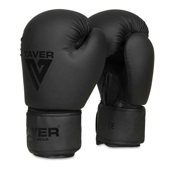 Boxhandschuhe 16oz - TAVER Schwarz - Origin Serie