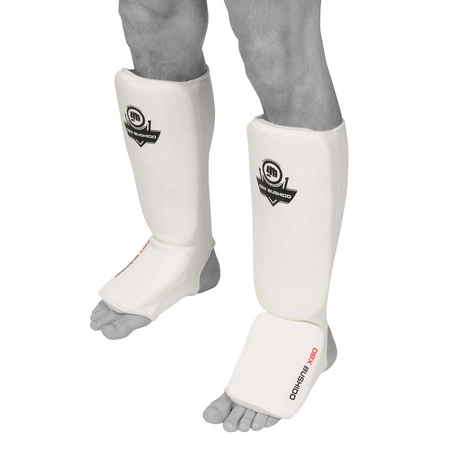 Flexible Schienbeinschützer L - Shinrage Weiß