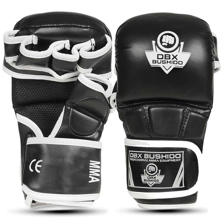 MMA Sparring Handschuhe M - Phantom Weiß - Valor Series