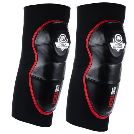 Leder-Kniebandage "Warrior" - DBX-KG - M