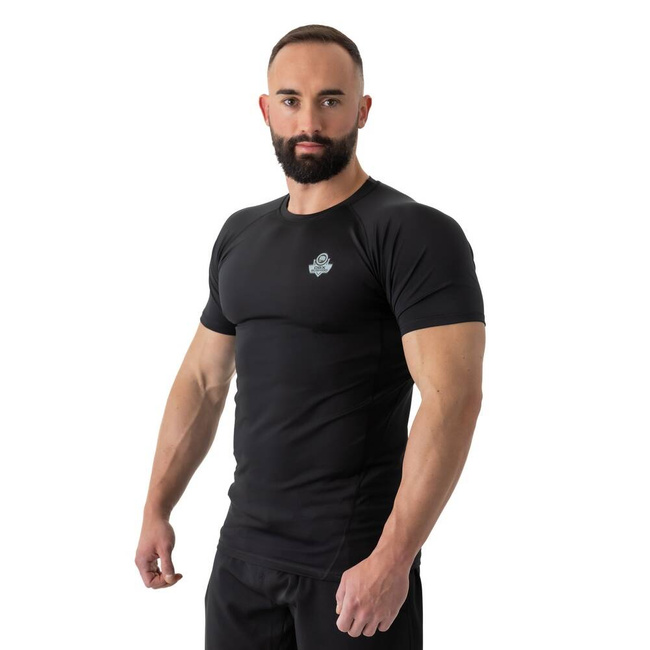 Rashguard kurzarm schwarz BlackRS - XXL