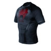 Das "Snake" Kompressions-T-Shirt Rashguard ist aus DBX MORE DRY L Material hergestellt