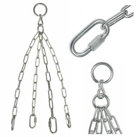 Kette für Boxsack - Set mit Kreis und Karabinerhaken