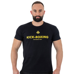 Baumwoll-T-Shirt "Kick-boxen" - M