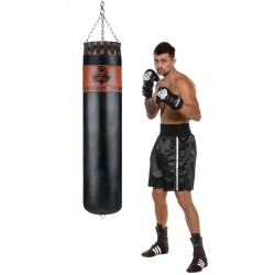 140 cm | 40 kg Exklusiver Boxsack aus Naturleder DBX Sovereign