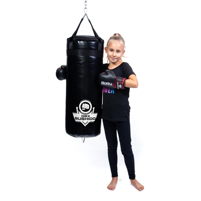 Kinder Boxsack - Junior Black - 80 cm / 15 kg