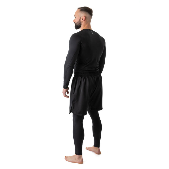 Rashguard langarm schwarz BlackRSL - S