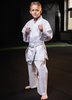 Karate-Kimono für Kinder + Karate-Gürtel Gratis - DBX BUSHIDO ARK-3102 120 cm