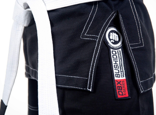 Kimono / GI für BJJ für Kinder Schwarz + Gürtel FREE - X-SERIES M0